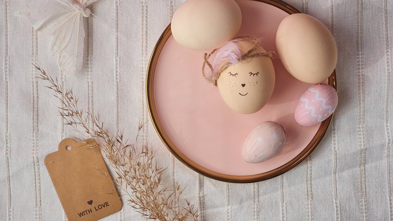 Pomysły na wielkanocne, jasne zdjęcia